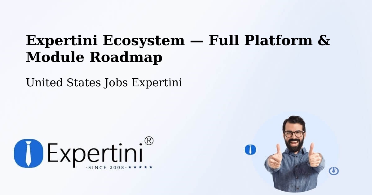 Expertini Ecosystem — Full Platform & Module Roadmap – Jefferson
